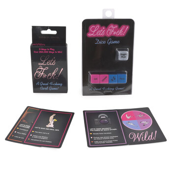 Product image of Let’s F*ck XXX Dice & Card Set