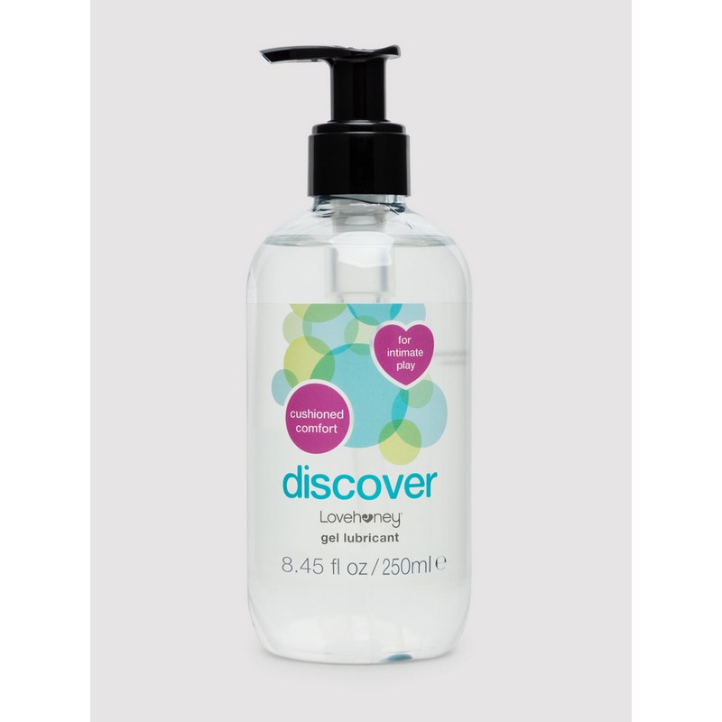 Official product-only image of Lovehoney Discover Water-Based Anal Lubricant 8.5 fl oz