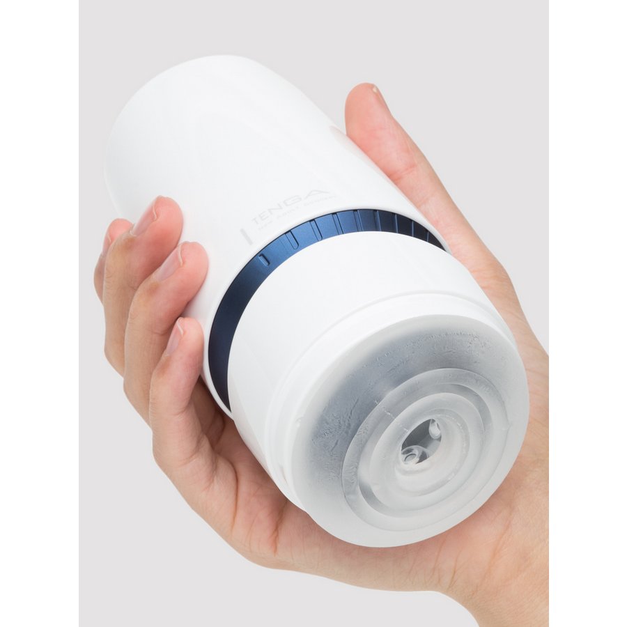 White TENGA Aero suction-control manual masturbator