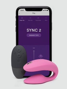 We-Vibe Sync 2 Remote Control and App Rechargeable Couple's Vibrator